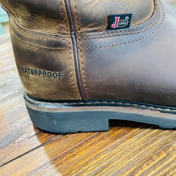 SE4960 - Justin Drywall 10"
Waterproof Work Boot Size 10D - Picture 6 of 14